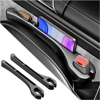 OEM Organizador Para Rellenar El Espacio Entre Los Asientos Del Coche Con Soporte Para Tel&eacute;fono, Accesorios Coche 2 Piezas Mayor Seguridad Comodidad