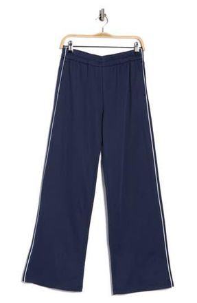 Abound Wide Leg Track Pants in Navy Iris at Nordstrom Rack, Size X-Small