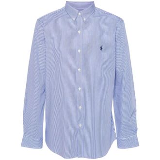 Ralph Lauren Casual Shirt - Heren - Casual Overhemden - Blauw - M - Katoen - Overhemden