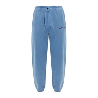 Dsquared2 Sweatpants, male, Blue, Size: 3XL Logo Sweatpants