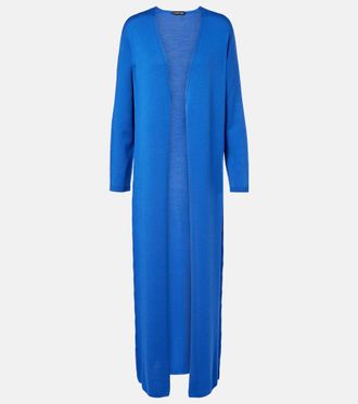 Tom Ford Cardigan in piqu&eacute; di lana