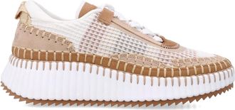 Chlo&eacute; Nama Sneaker - Dames - Sneakers - Veelkleurig - 41 EU - Leer - Schoenen