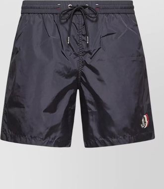 Moncler swim boxer shorts side pockets detail