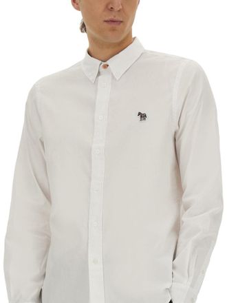 Paul Smith Organic Cotton Tailored Shirt - White