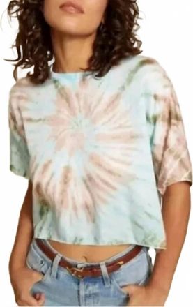 Nation Ltd Nadia Crop Tee In Dreamsicle