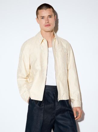 Drykorn Mens Embroidered coral jacket