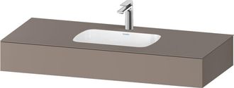 Duravit Qatego Lavabo Encastrado Con Consola, 1200x550x170mm, - Duravit