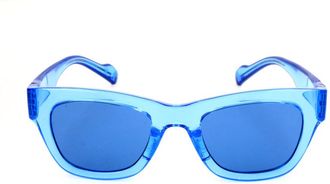 adidas Unisex Blue Square Sunglasses AOG003-CK4146