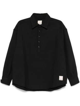 Emporio Armani Polo a maniche lunghe - Nero