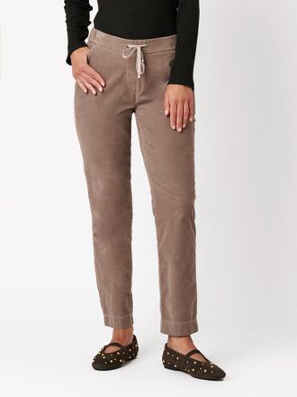 Toni Schlupfhose TONI Sue Ankle, Damen, Gr. 34, N-Gr, braun (taupe), Cord, Obermaterial: 97% Baumwolle, 3% Elasthan, unifarben, bequem kn&ouml;chellang, Hosen S