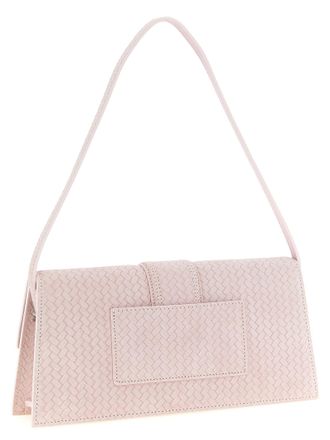 Jacquemus Le Bambino Long Suede Shoulder Bag - Pink