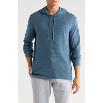 Hurley O&O Thermal Hoodie in Grey Teal at Nordstrom Rack, Size Medium