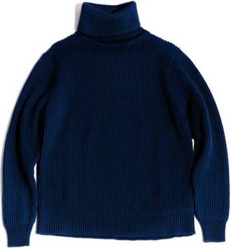 Fortela Vittorio High Neck Sweater in Blue at Nordstrom, Size Xx-Large Eu