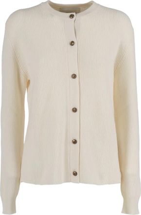 Ballantyne round-neck cardigan - women - Wool - 44 - Neutrals