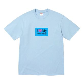 SUPREME SS26 Alone Time T-Shirt Powder Blue SUP-SS26-163-BLU