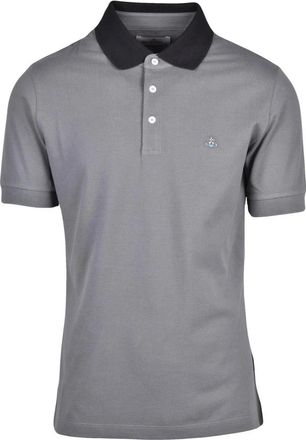 Vivienne Westwood Polo - Heren - Polos - Grijs - XL - Katoen - Tops