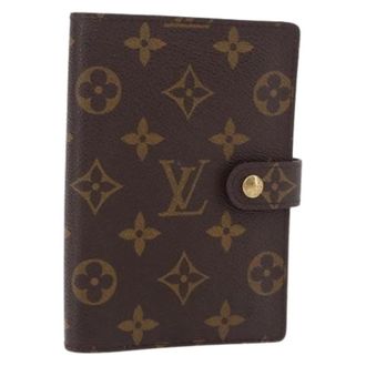 Louis Vuitton Pre-owned Day Planner Cover - - Pre-owned - Donna - Marrone - ONE SIZE