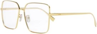 Fendi Fe 50063U Optisch Montuur - unisex - Brillen - Geel - ONE Size - Accessoires
