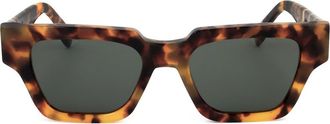 Retro Superfuture 53mm Square Sunglasses in Tort at Nordstrom Rack