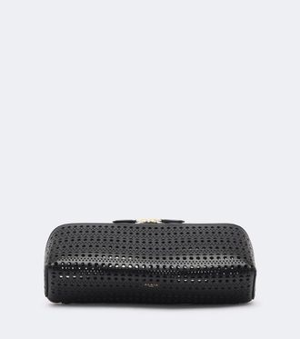 Alaia Ala&iuml;a Delta Vienne leather clutch
