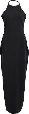 The Row Coralia Halterneck Maxi Dress in Black Polyamide