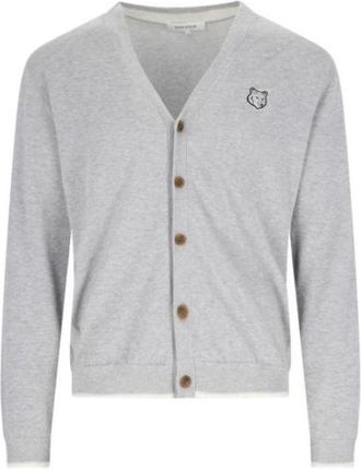 Maison Kitsuné Hombre, Jerseys, Gris, Talla: XL