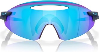 Oakley 36mm Rectangle Wrap Sunglasses in Matte Navy at Nordstrom Rack