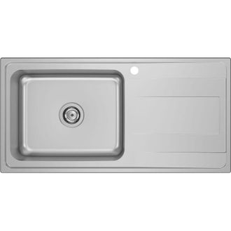 Roca Roca - Fregadero De Una Cubeta Budapest Medidas: 860x500x180 Mm - Posici&oacute;n Cubeta: Izquierda