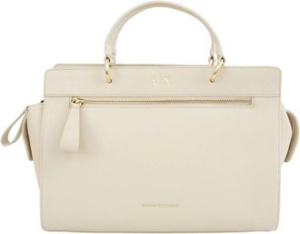 A|X Armani Exchange Top Handles - Dames - Handtassen - Beige - ONE Size - Polyester - Tassen