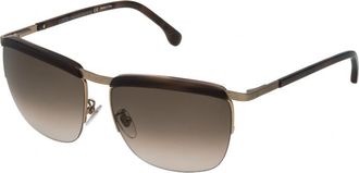 Lozza Womens SL2282M 59 08FT Sunglasses - Brown - One Size