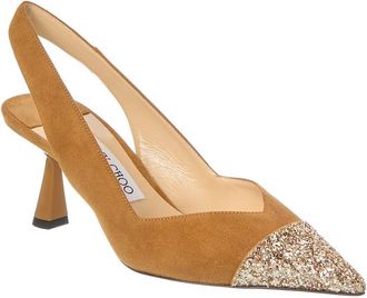 Jimmy Choo London Suede Pump