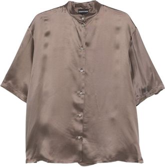 Emporio Armani Womens Short Sleeves Shirt