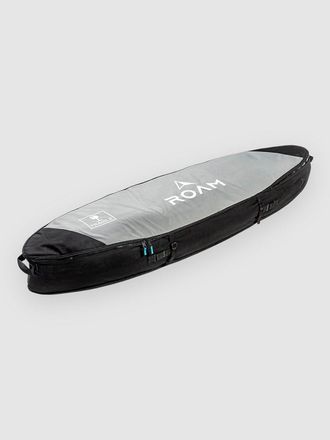 Roam Coffin 86 Doppel Triple Surfboard Tas grijs