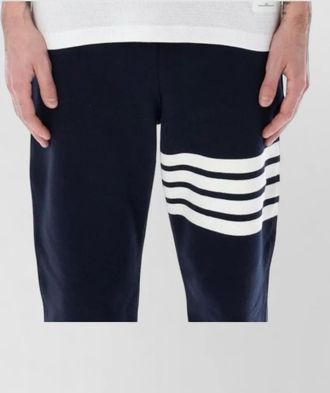 Thom Browne striped trim cotton short-sleeve t-shirt