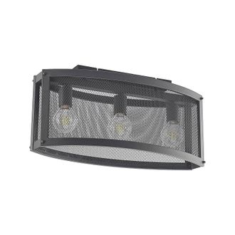 Lindby Lindby L&aacute;mpara De Techo mizgin En Negro Metal