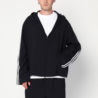 Yohji Yamamoto 3-Stripes black zip/cardigan