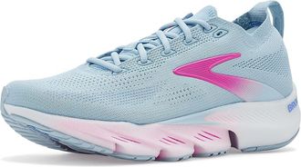 Brooks Glycerin Flex Womens Shoes Skyway/Cyber Pink/Blazing Bell : 10.5 B - Medium, Synthetic