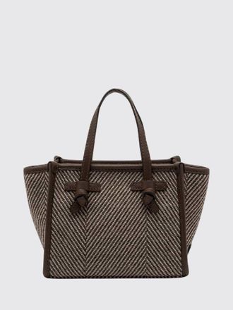 Gianni Chiarini Miss Marcella Mini Chevron Cotton Bag with Shoulder Strap