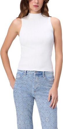 Paige Ravyn Funnel Neck Tank in White at Nordstrom, Size Xx-Small