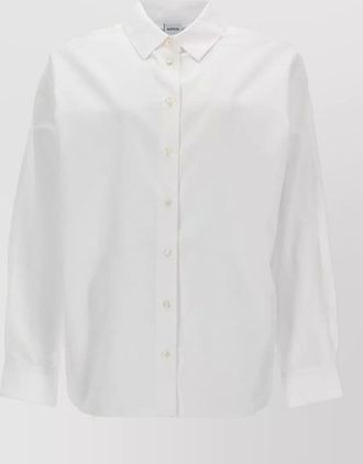 Aspesi cotton shirt collared neck long sleeves