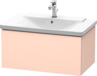 Duravit Duravit L-cube Mueble De Pared, Ancho 820mm, Profundidad 481, 1 Extra&iacute;ble, Se Ajusta A La Medida. Art&iacute;culos 233285, 233385 Y 233485, Color: Albaricoqu