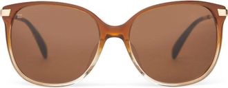Toms Womens Sandela 201 Sunglasses In Brown