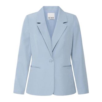 Ichi Ichi - Jasjes - Dames - Jassen - Blauw - Maat: L Leer