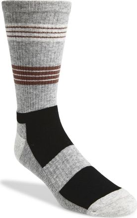 Nordstrom Cozy Crew Socks in Light Grey Heather at Nordstrom