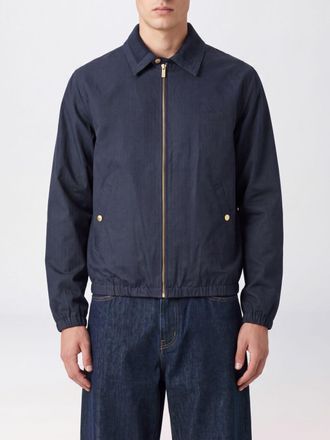 Dr&ocirc;le de Monsieur Dr&ocirc;le de Monsieur Giacca-camicia in pelle di vitello con chiusura a zip