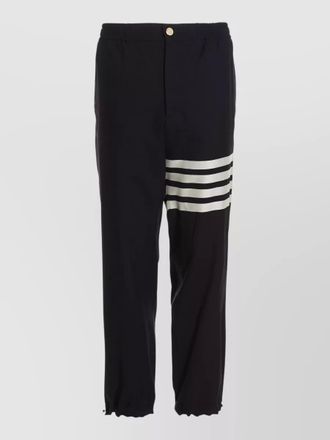 Thom Browne wool straight-leg track pants