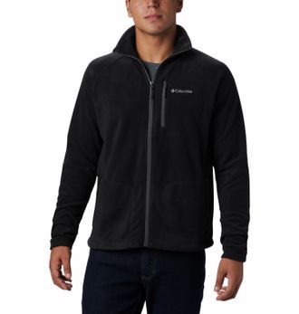 Columbia Fleecejacke COLUMBIA FAST TREK II FULL ZIP FLEECE, Herren, Gr. XXL, schwarz, Fleece, Obermaterial: 100% Polyester, normal, hoch geschlossener Ausschni
