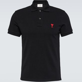 Ami Ami De Cour cotton pique polo shirt