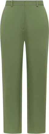 Maliparmi concealed-fastening trousers - Green