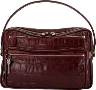 Acne Studios Dames, Tassen, Rood, Maat: ONE Size Leer